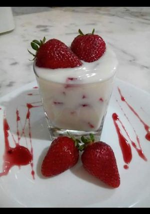 صورة لوصفة ياغورت بالفراز (زبادي)