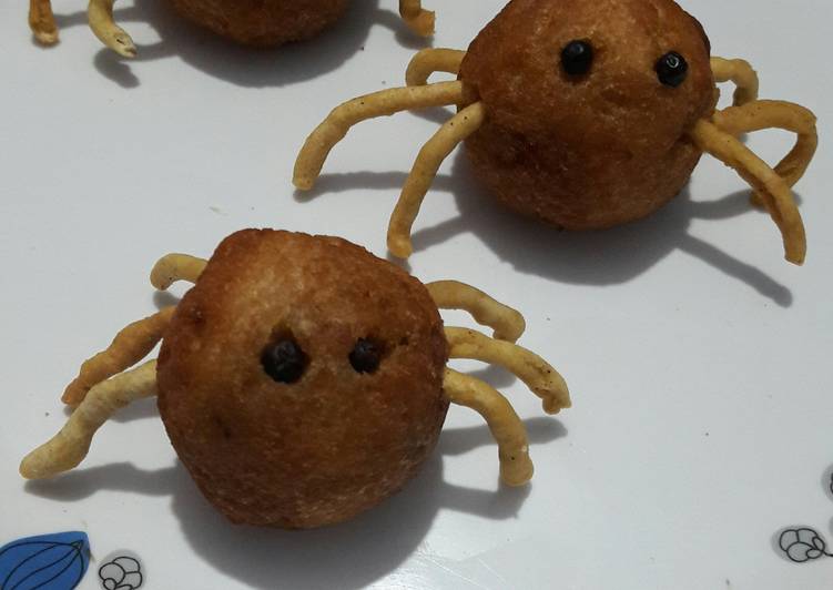 Spider bread bonda Recipe by Himani Swami - Cookpad