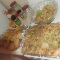 A picture of Baked ziti.