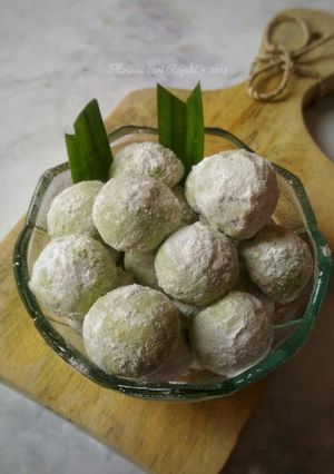 Foto resep 28. Putri Salju Pandan