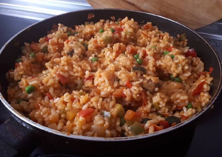 Arroz con verduras