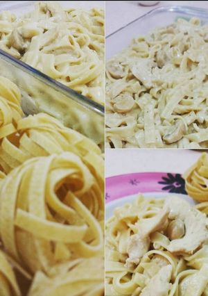 صورة لوصفة فيتوتشيني الفريدو بالدجاج