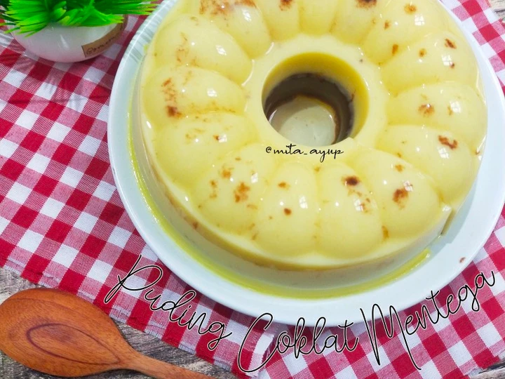 Langkah Gampang Menyiapkan Resep Puding Coklat Mentega yang Lezat Anti Ribet, Mantap