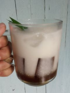 Foto resep Es Cincau Hitam Gula Jawa