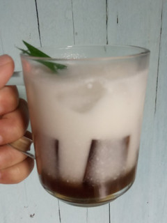 Foto resep Es Cincau Hitam Gula Jawa