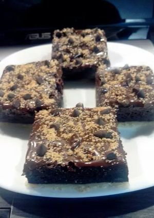A picture of Chocolate squares.