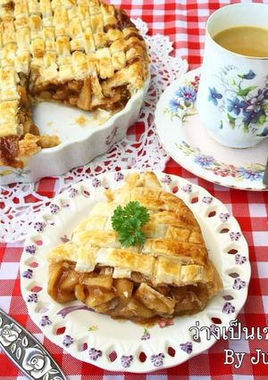 รูปของ แอปเปิ้ลพาย apple pie ง่ายๆ สไตส์จุ๋ม