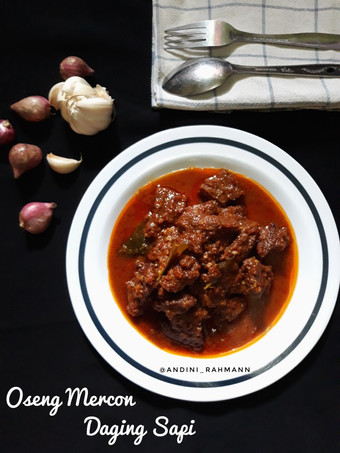 Cara Memasak Oseng Mercon Daging Sapi Enak