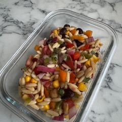 Fresh Orzo Salad A picture of Fresh Orzo Salad.