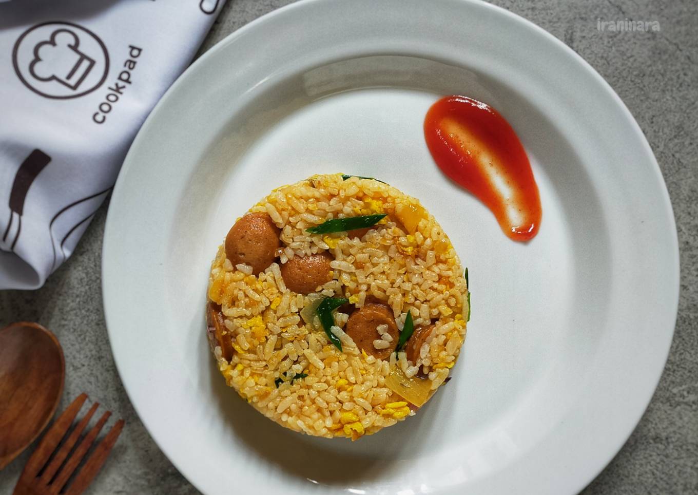 Nasi goreng bolognese