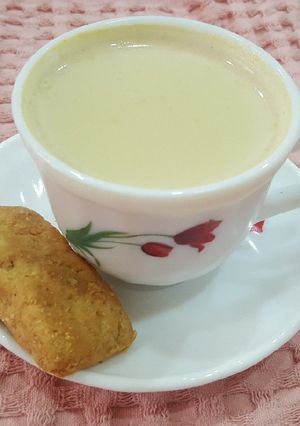 صورة لوصفة شاي لاتيه