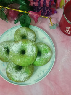 Foto resep Donat Pandan