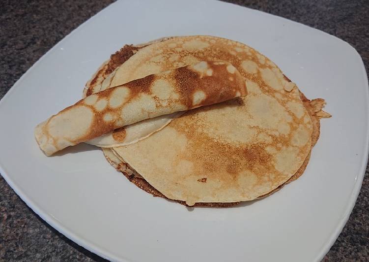 Recipe of Perfect Thin Pancakes