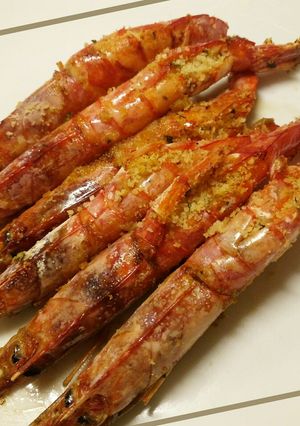 A picture of Gamberoni al forno.