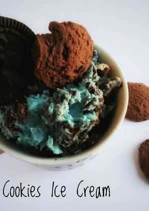 Foto resep Monster cookies ice cream