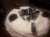 Torta oreo con frosting de queso crema 😍