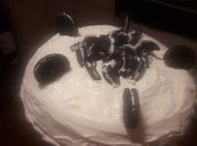 Una foto de torta de queso mascarpone