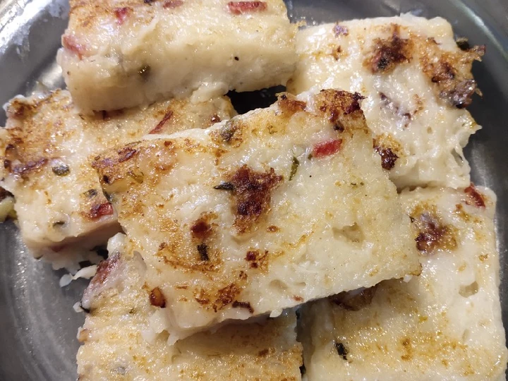 Easy Way Make Radish or Turnip Cake the  Makes Drooling Delicious