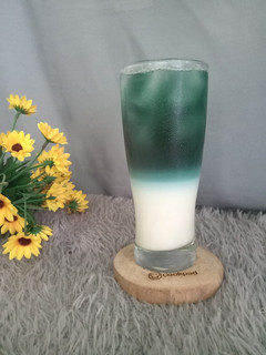 Foto resep Es Susu Bunga Telang
