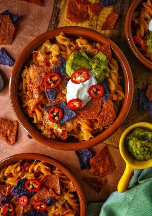 A picture of Tortilla Pasta Bake.