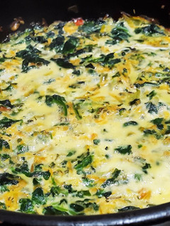 Una foto de Tortilla de verduras al horno light
