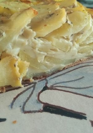 Une photo de Gâteau invisible de pommes de terre