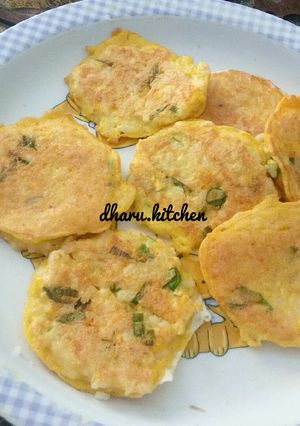 Foto resep Pancake Telur Nasi (1+)