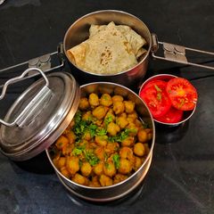 A picture of Chhole/ Chana / Chikpeas Masala.