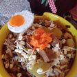 Rawon sapi + Labu siam