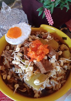 Foto resep Rawon sapi + Labu siam