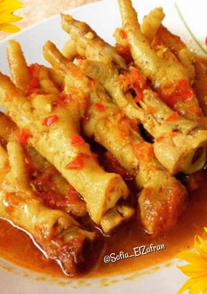 Foto resep Ceker Mercon (Ceker Pedas)