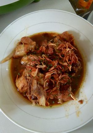 Foto resep Semur ayam kampung