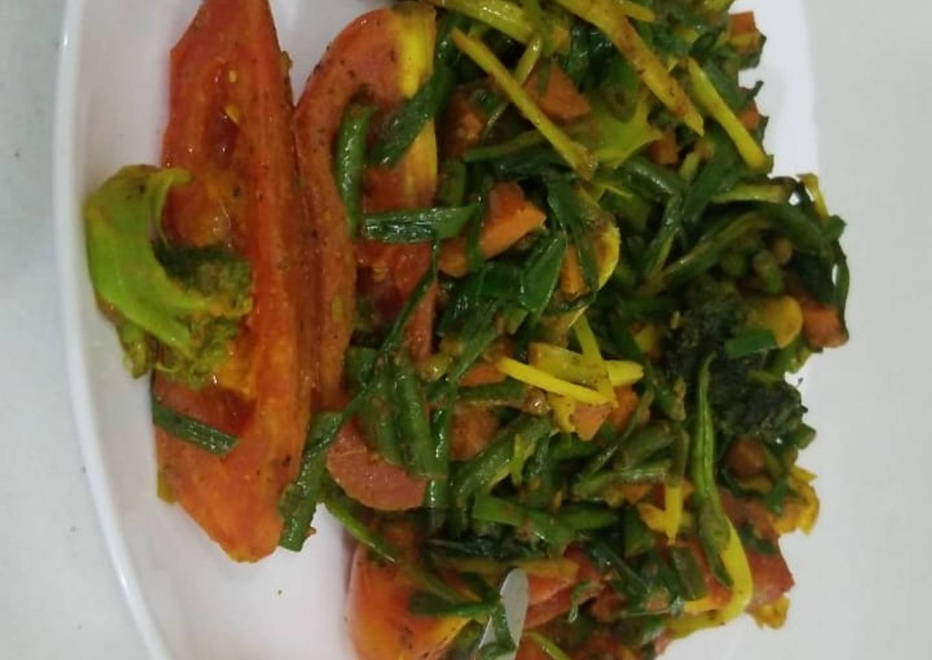 Crunchy Veggie ๐๐main plate