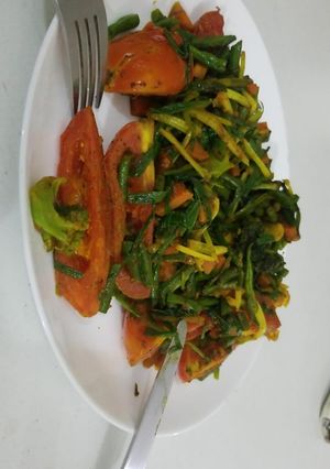 A picture of Crunchy Veggie 💗💗main plate.