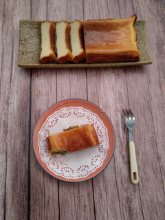 Foto resep Burnt cheese cake vs new york cheese cake