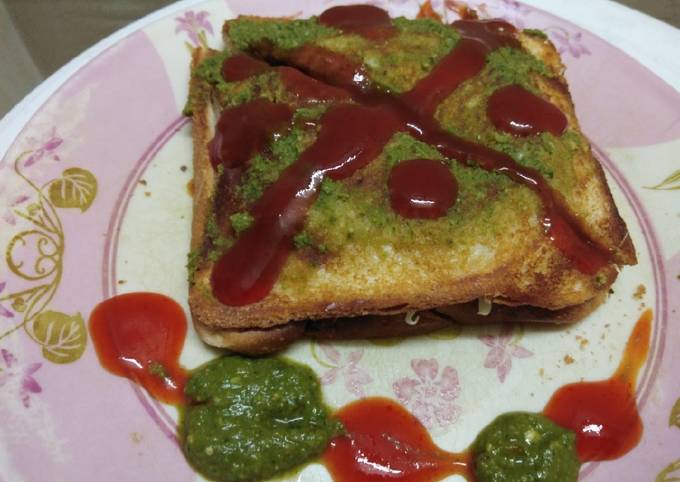 Easiest Way to Prepare Speedy Cabbage toast sandwich