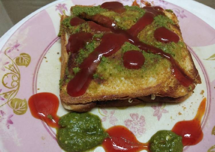 Recipe of Ultimate Cabbage toast sandwich