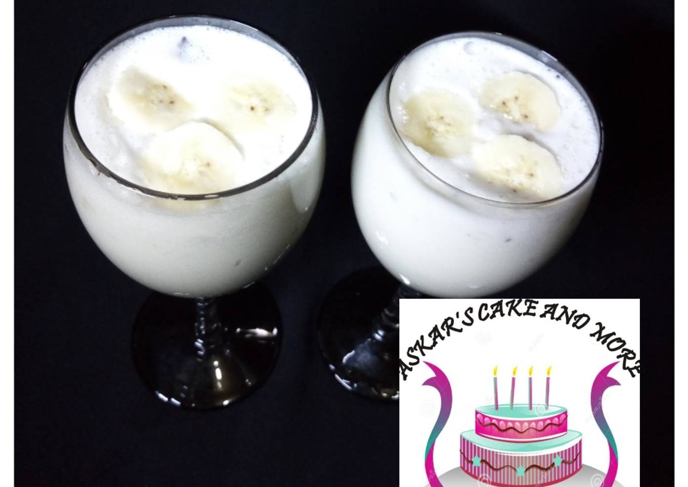 Banana and coconut smoothie