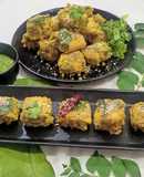 Colocasia/ Arbi leaves instant Dhokla