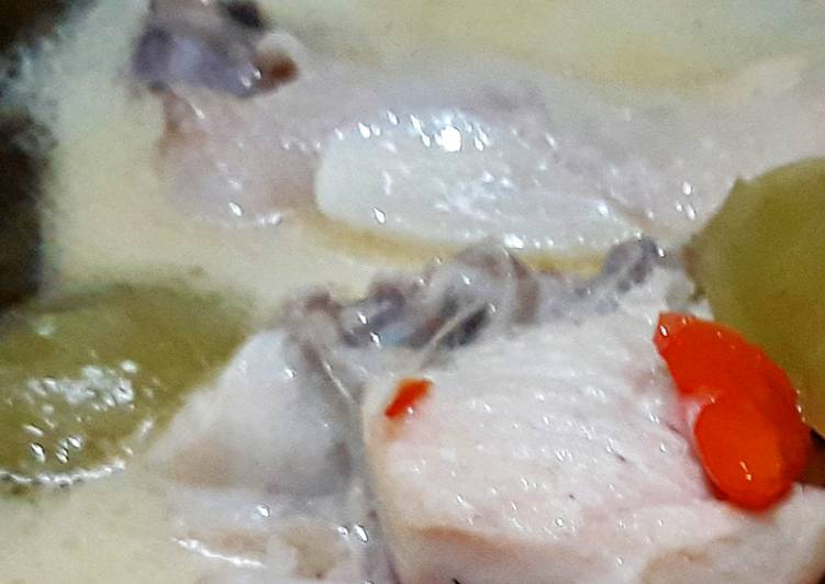 Cara Praktis Buat TOM KHA GAI (Sop Ayam Santan Thailand), Sempurna