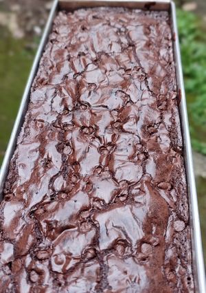 Foto resep Shiny crust Brownie