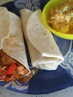 Una foto de Burrito de pollo