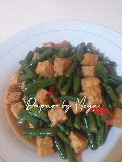 Foto resep Tumis Kacang Panjang Tempe