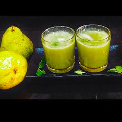 A picture of Babugosha (Indian Pear) 🍐Juice.