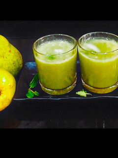 A picture of Babugosha (Indian Pear) 🍐Juice.