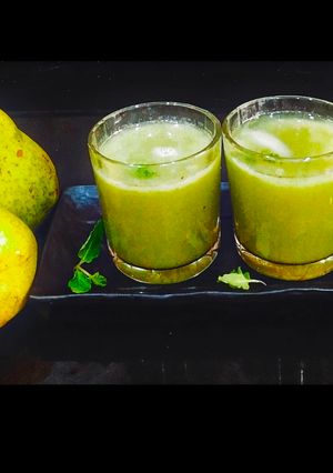 A picture of Babugosha (Indian Pear) 🍐Juice.