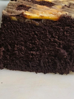 Una foto de Bizcocho de chocolate y naranja