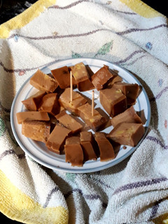 Una foto de Taquitos dulces de plátano con chocolate