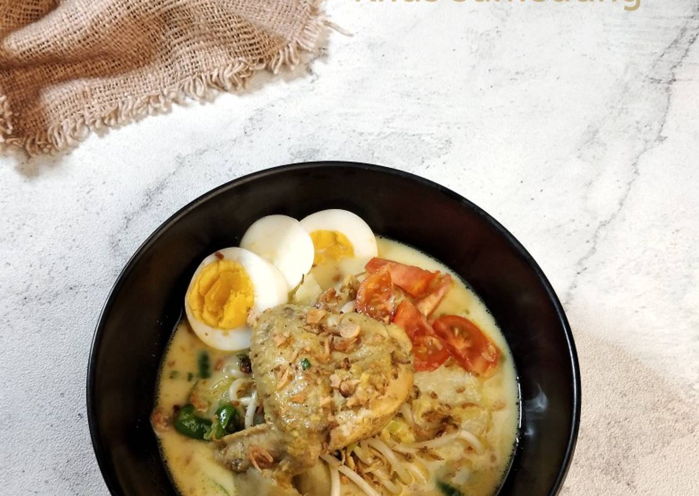 Soto Bongko Khas Sumedang