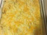 white enchiladas
